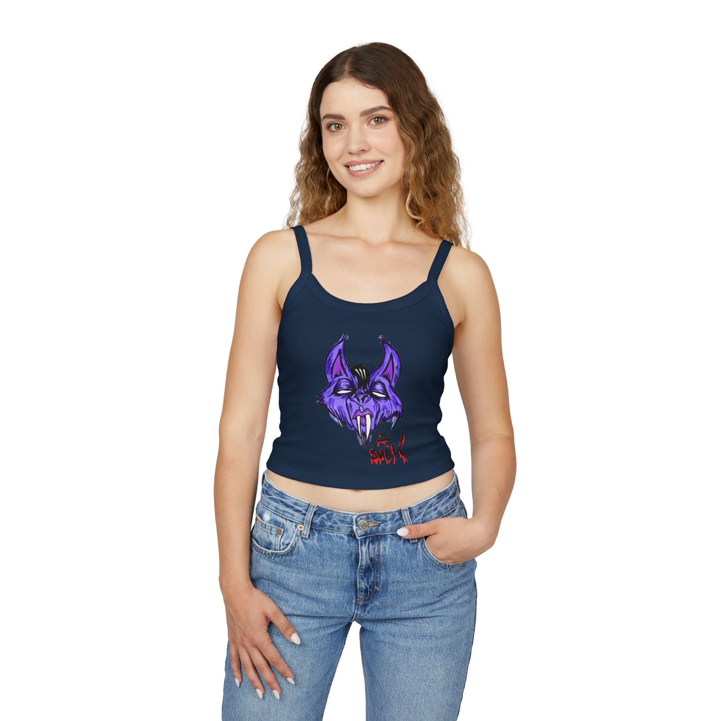 Emo Vamp Women's Spaghetti Strap Tank Top
