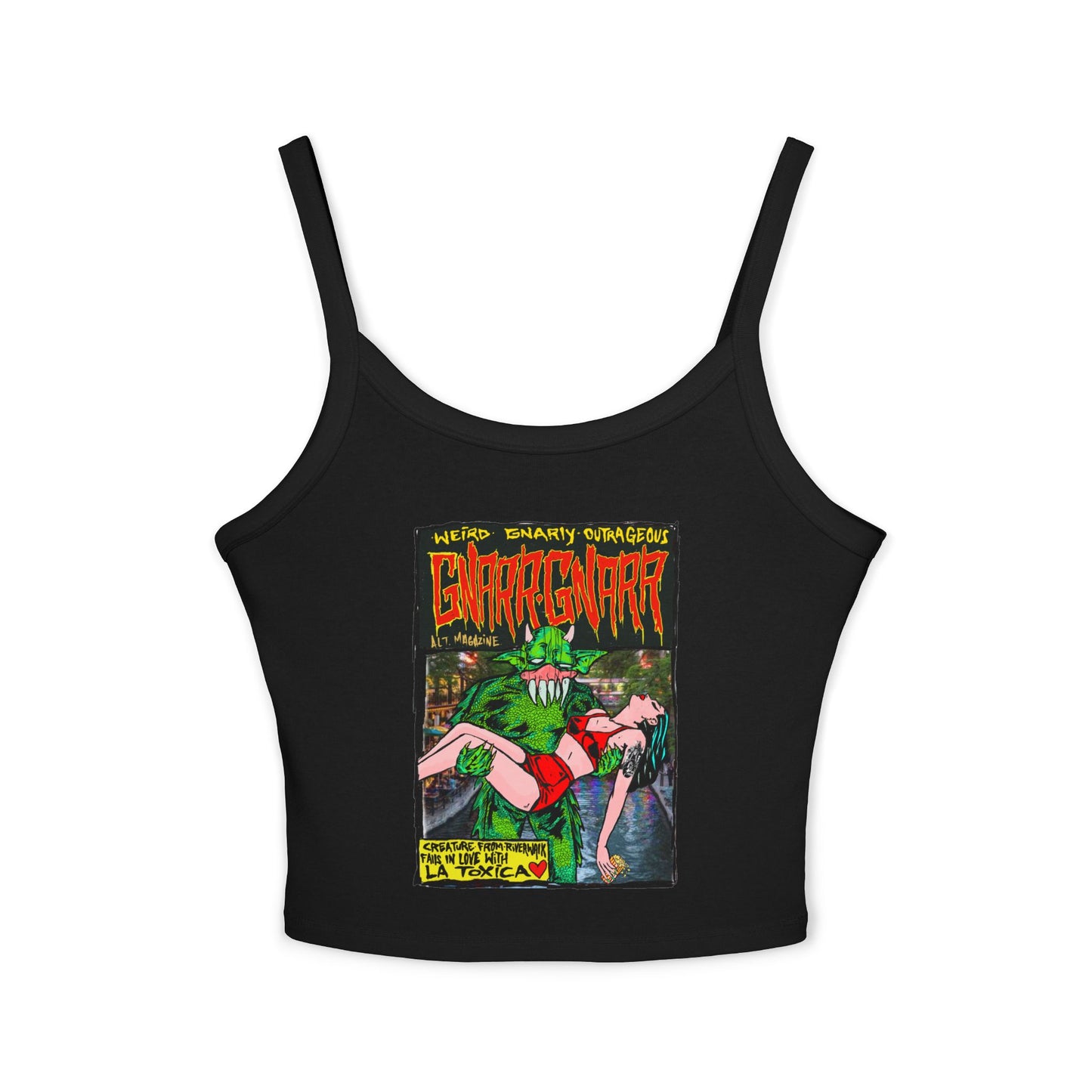 La Toxica Women's Spaghetti Strap Tank Top