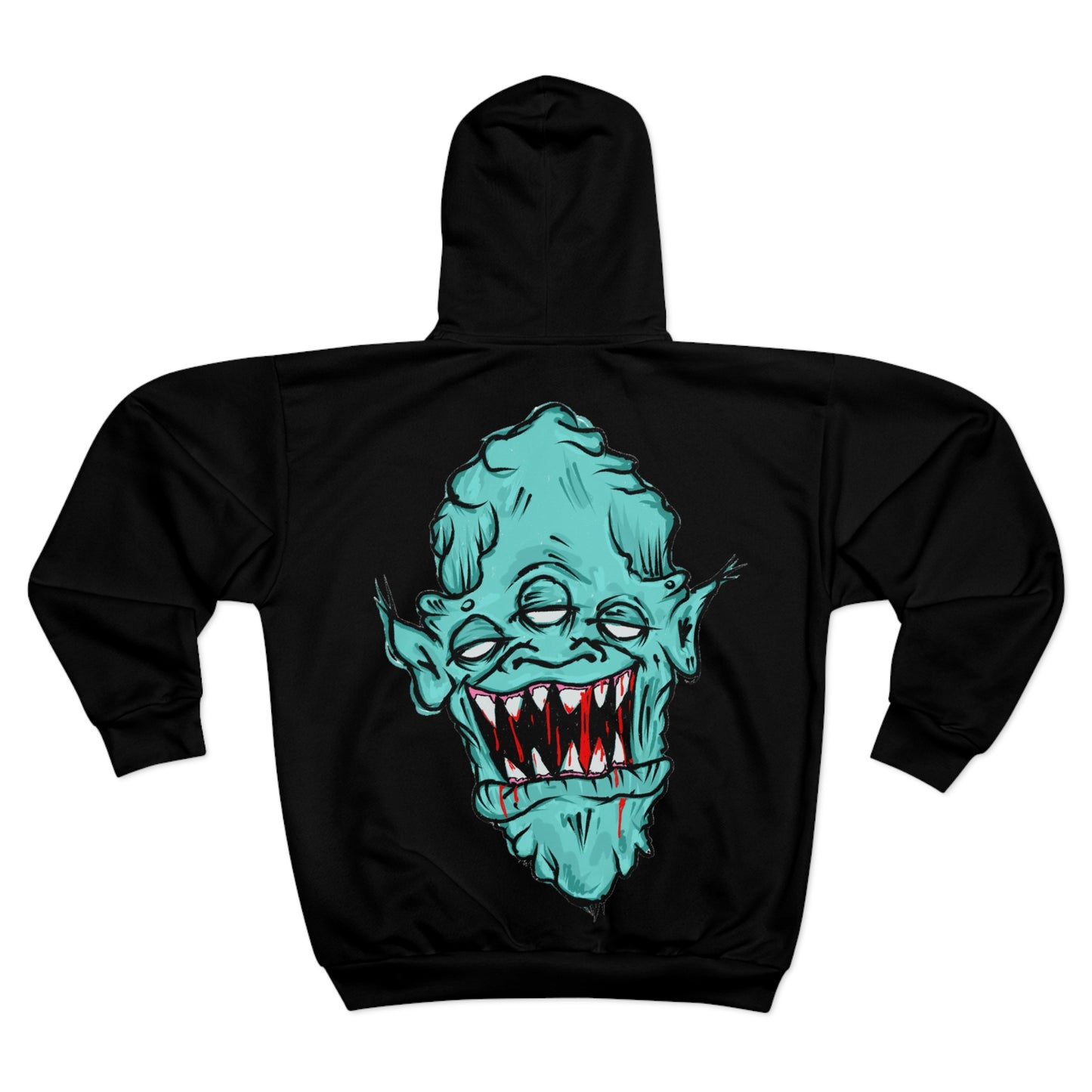 Cosmic George Unisex Zip Hoodie (AOP)