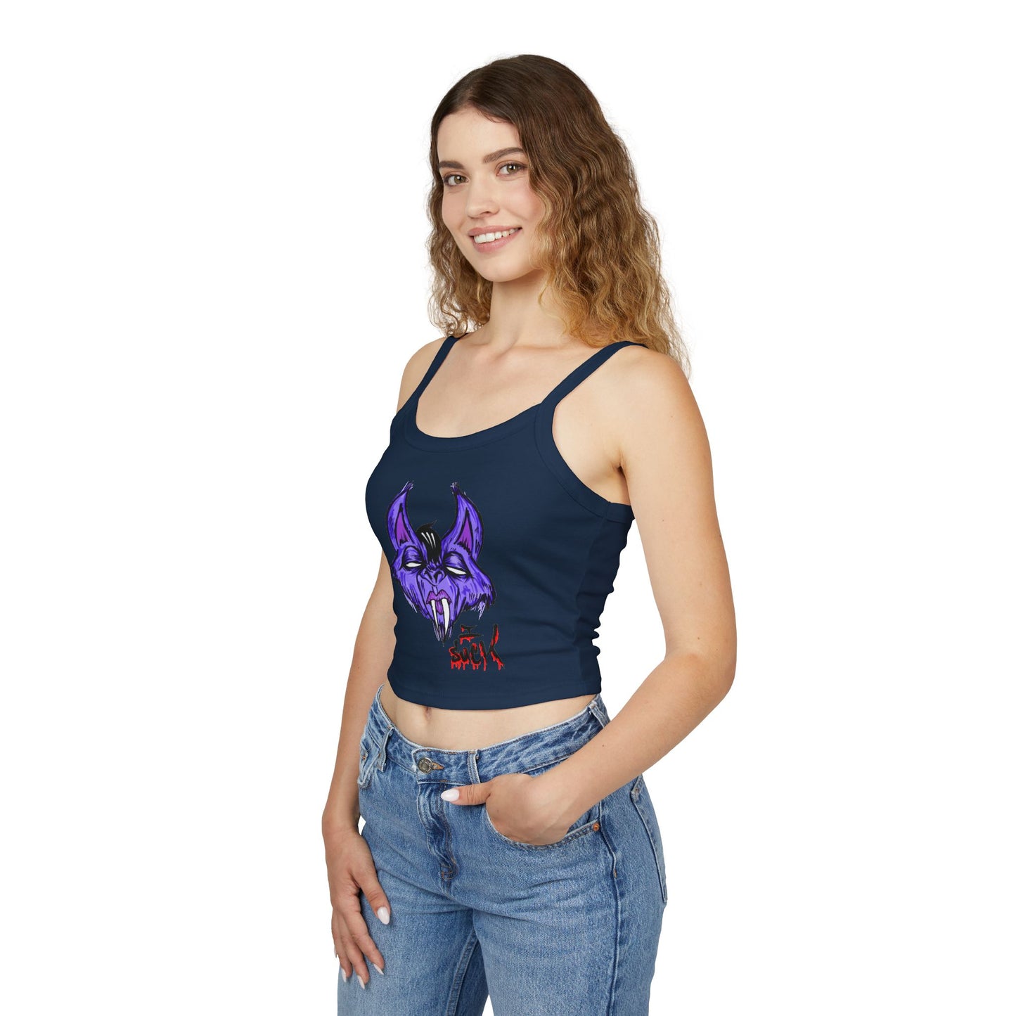 Emo Vamp Women's Spaghetti Strap Tank Top