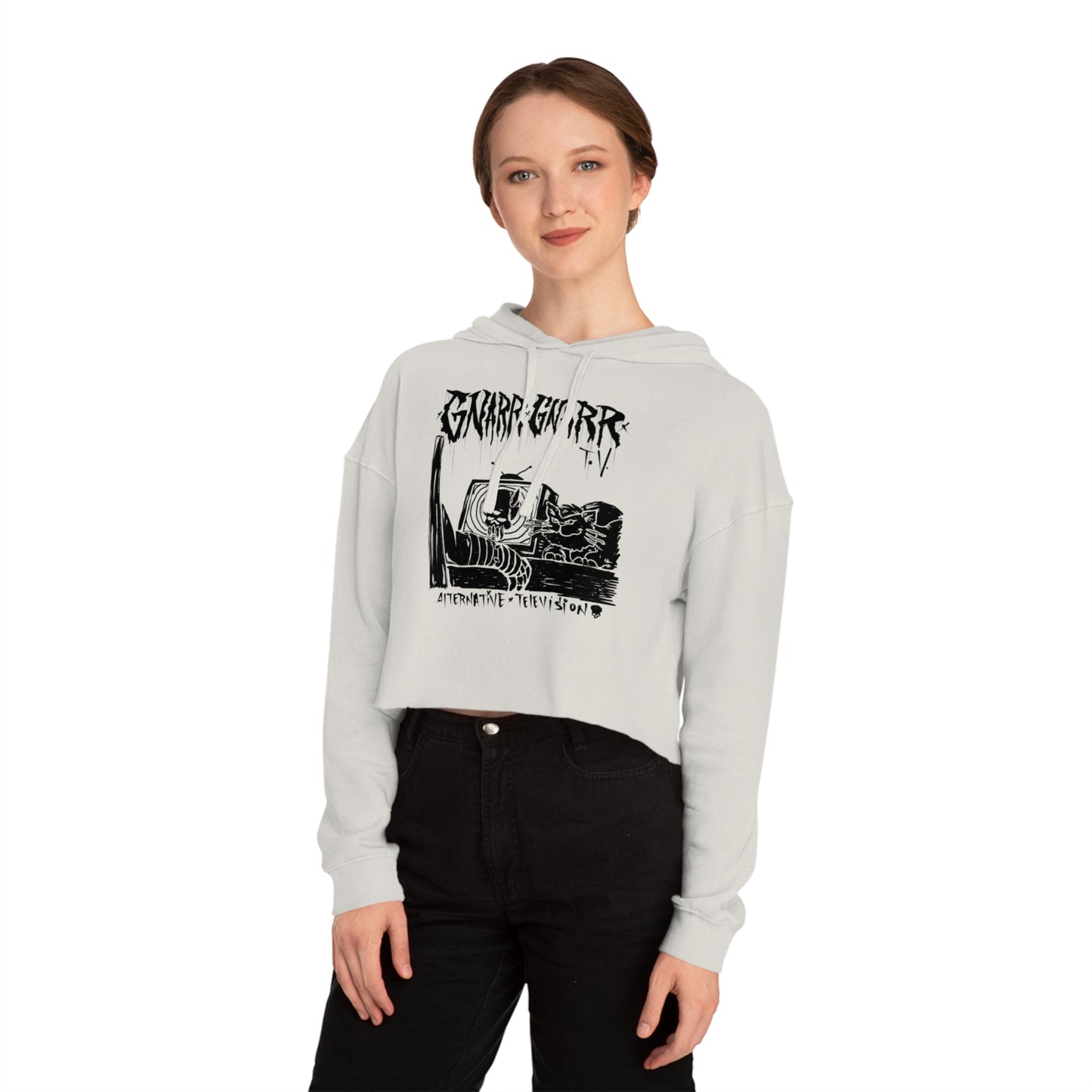 GNARR GNARR Gadget Women’s Cropped Hooded Sweatshirt