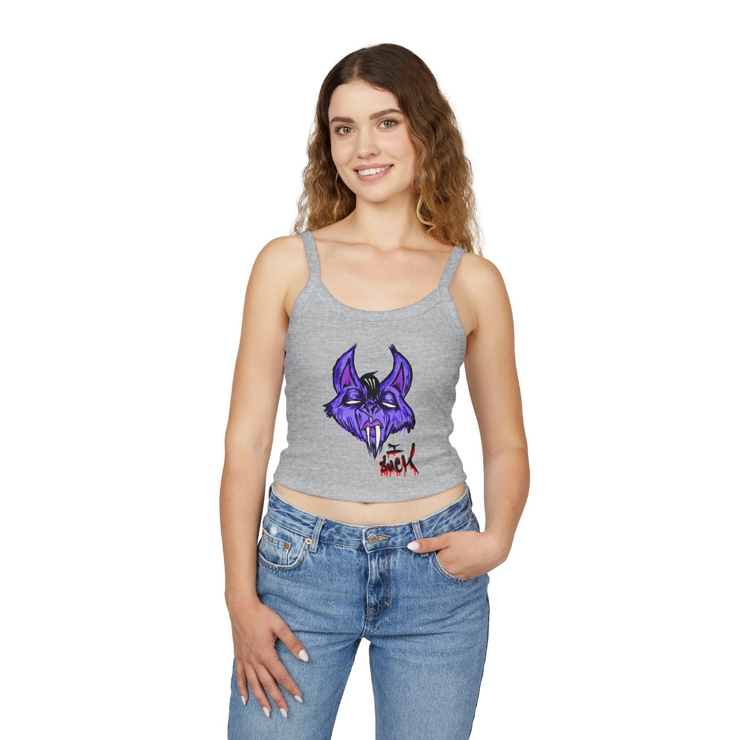 Emo Vamp Women's Spaghetti Strap Tank Top