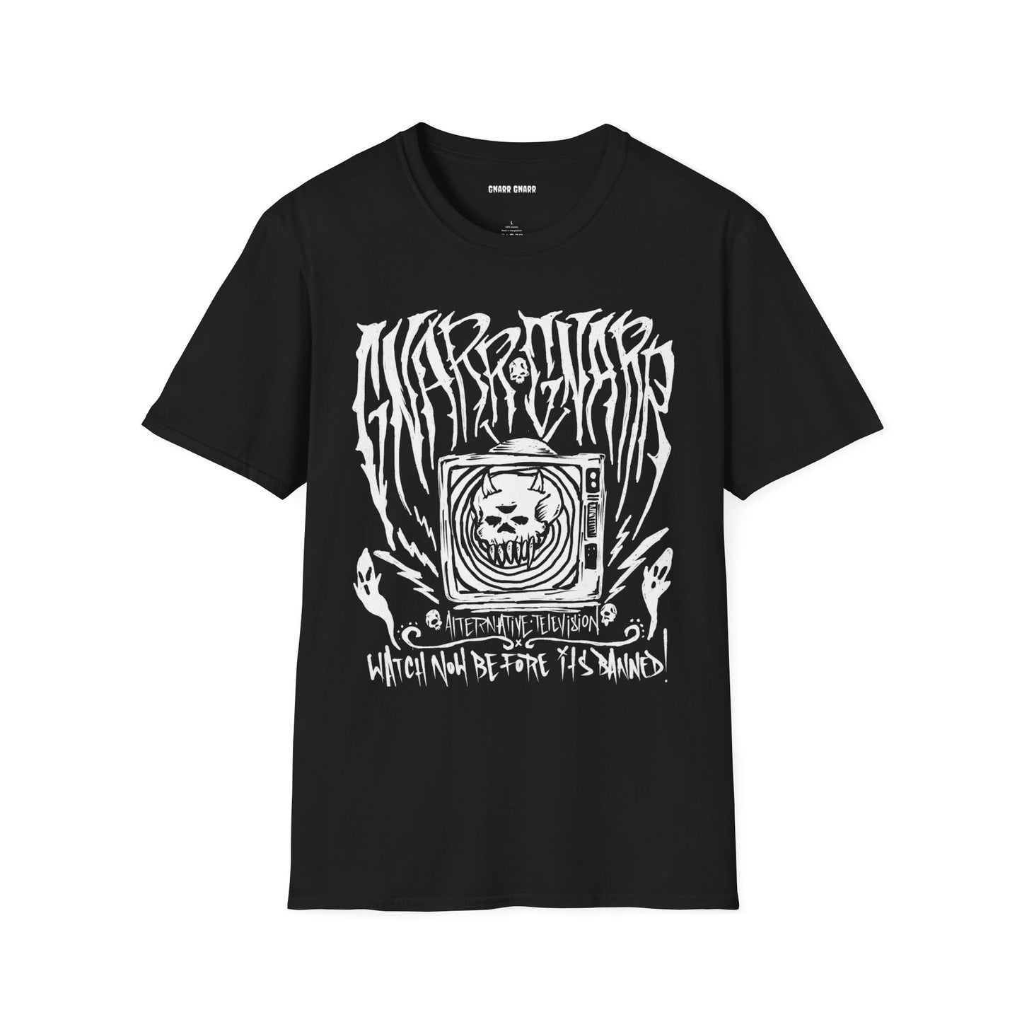 GNARR GNARR TV Watch Now Unisex Softstyle T-Shirt