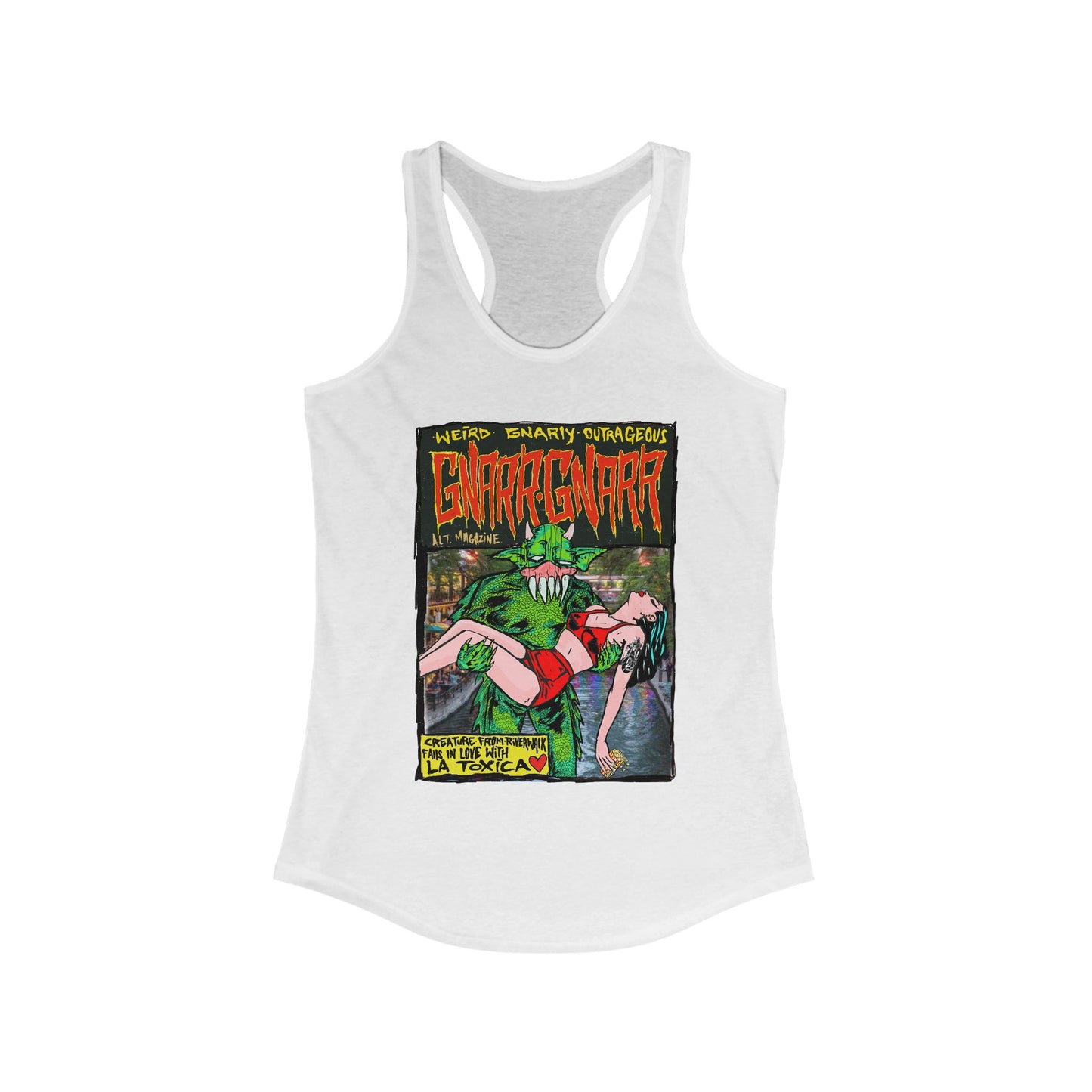La Toxica Women's Ideal Racerback Tank