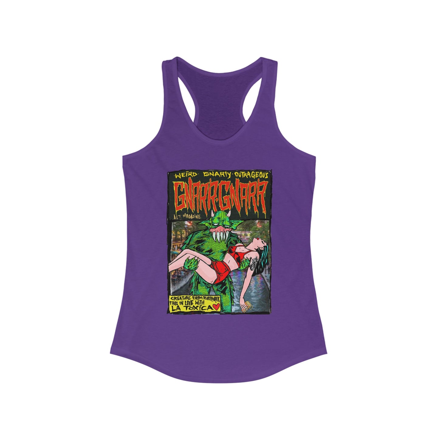 La Toxica Women's Ideal Racerback Tank