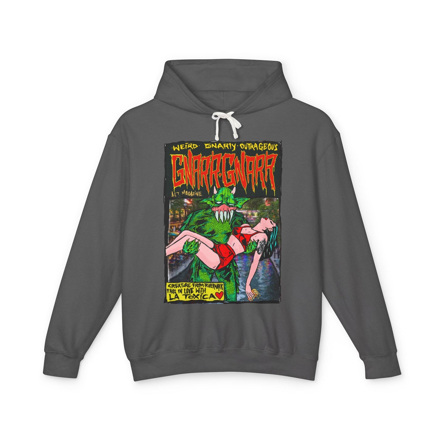 La Toxica Unisex Lightweight Hooded Sweatshirt