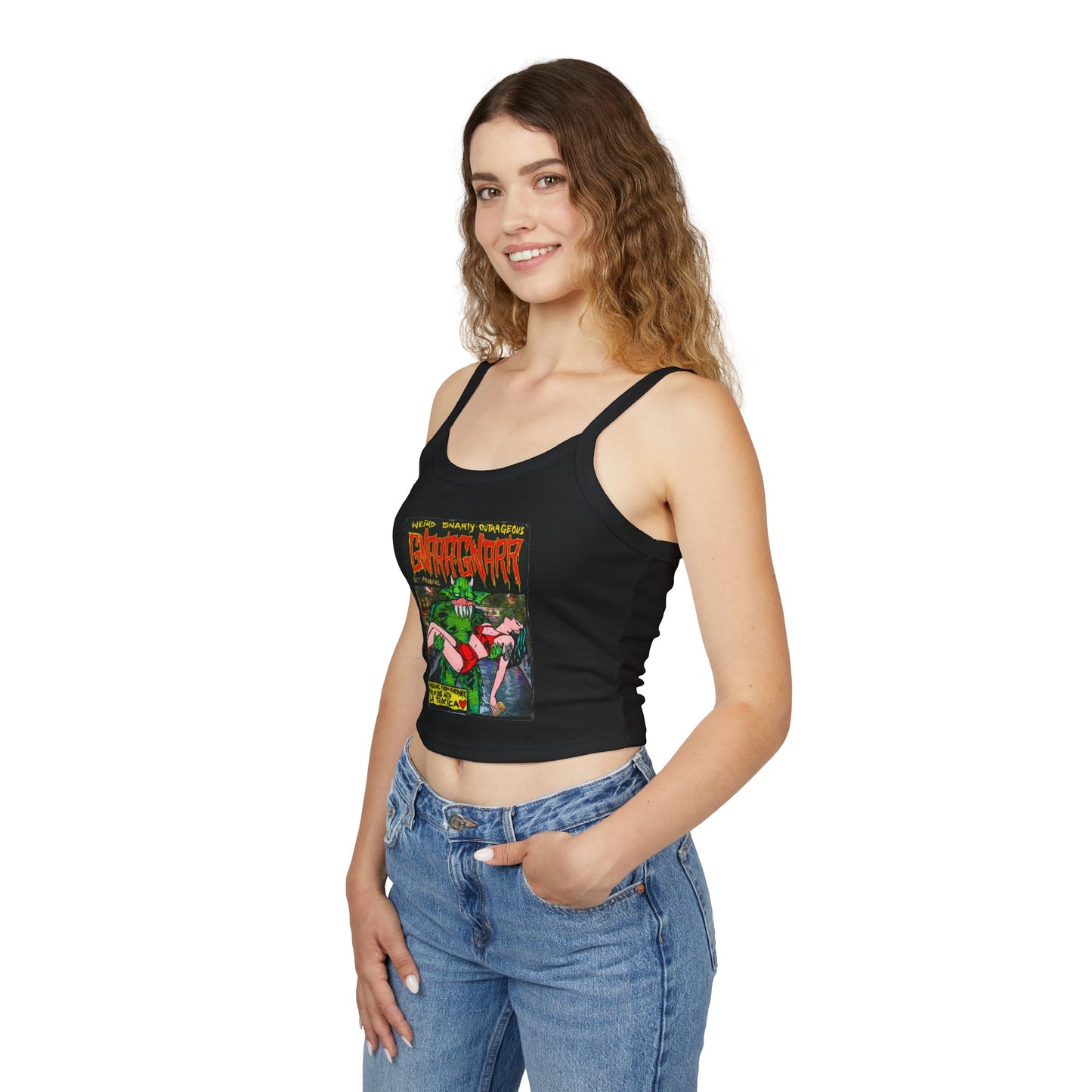 La Toxica Women's Spaghetti Strap Tank Top