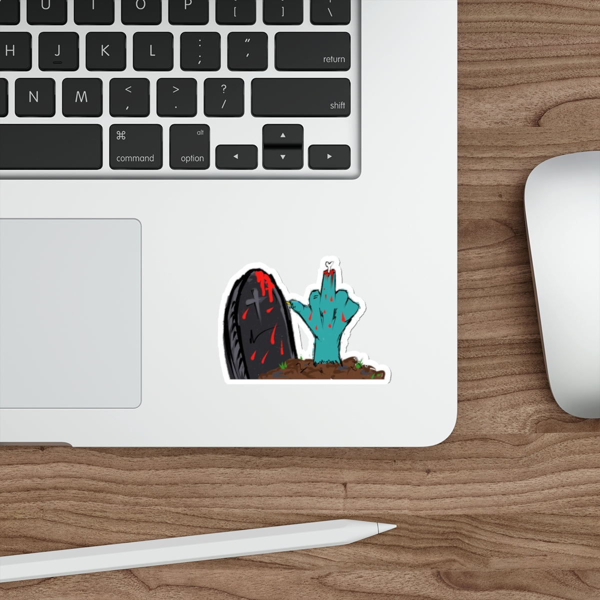 Flip 'em the Bone Die-Cut Stickers