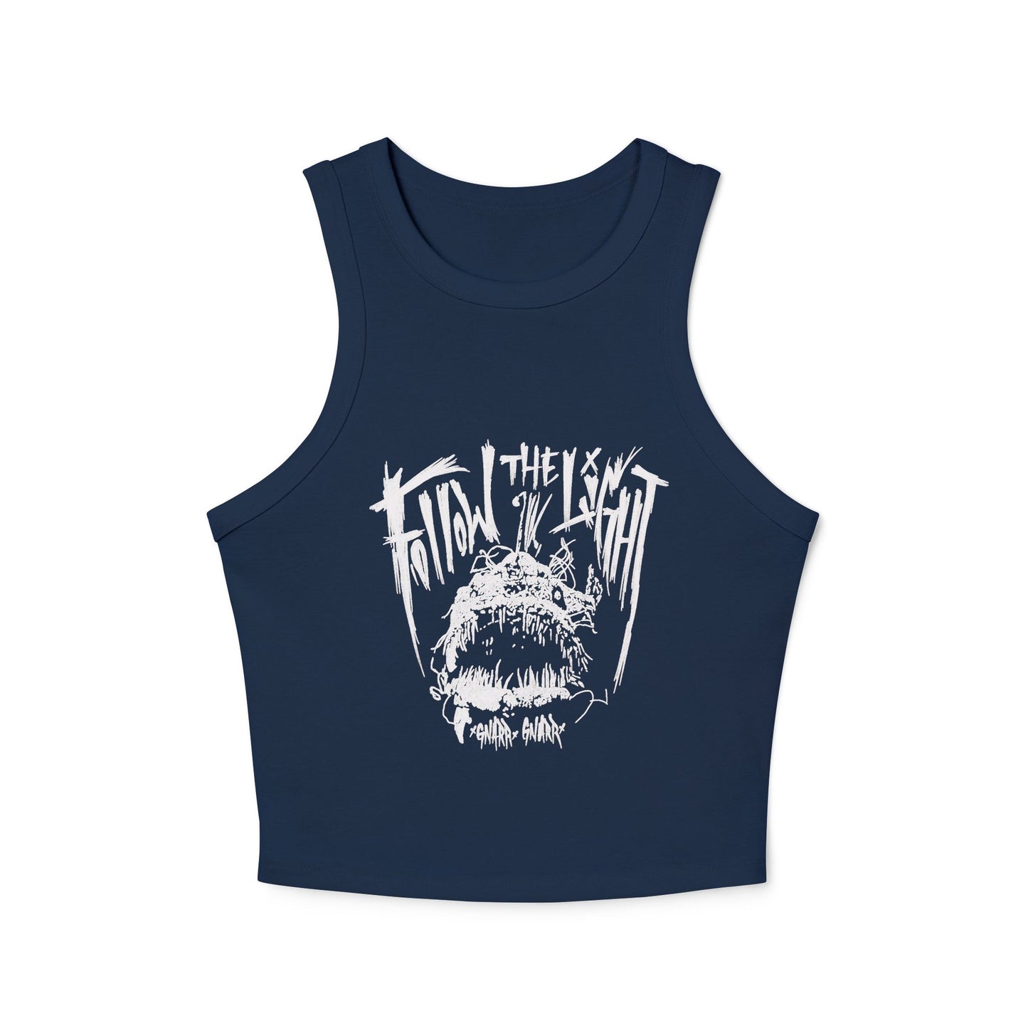 Follow The Light Graphic Tank Top for Women - Edgy Summer Style
