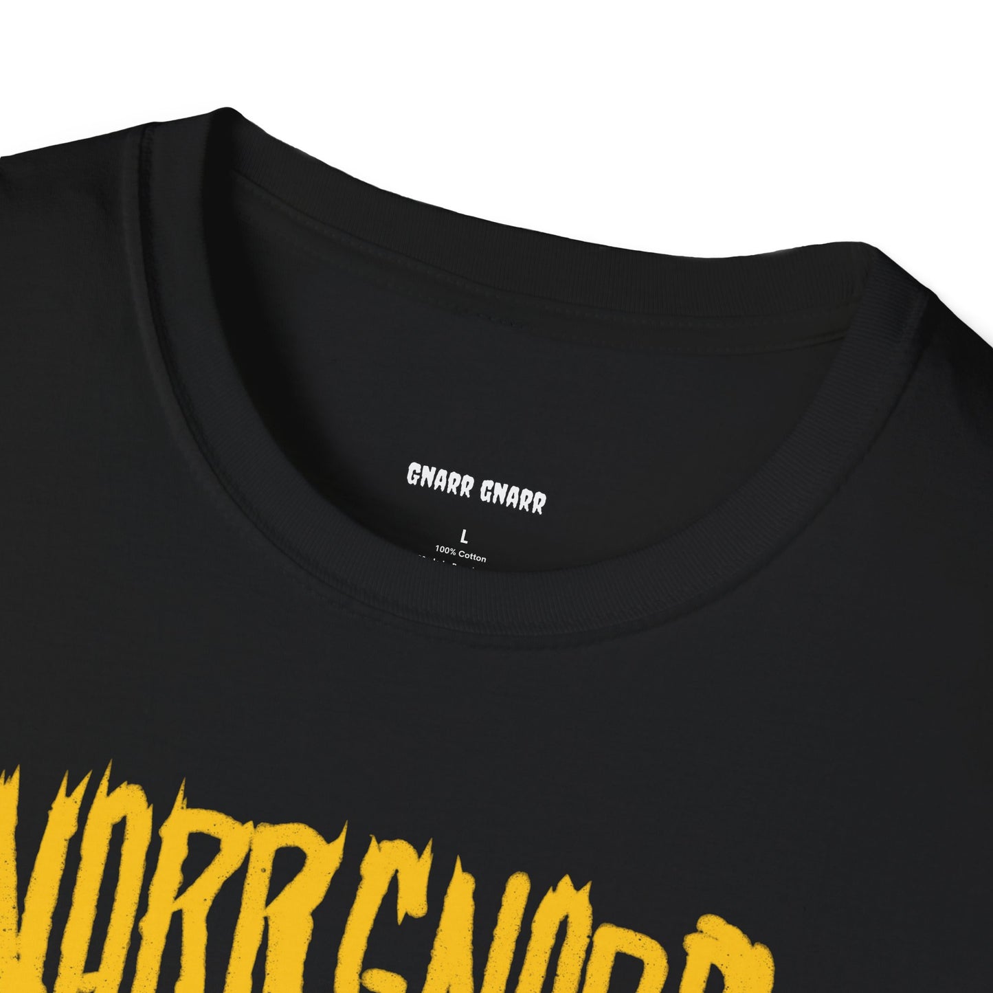 GNARR GNARR TV Unisex Softstyle Graphic T-Shirt - Gnarrgnarr TV Watch Now Design
