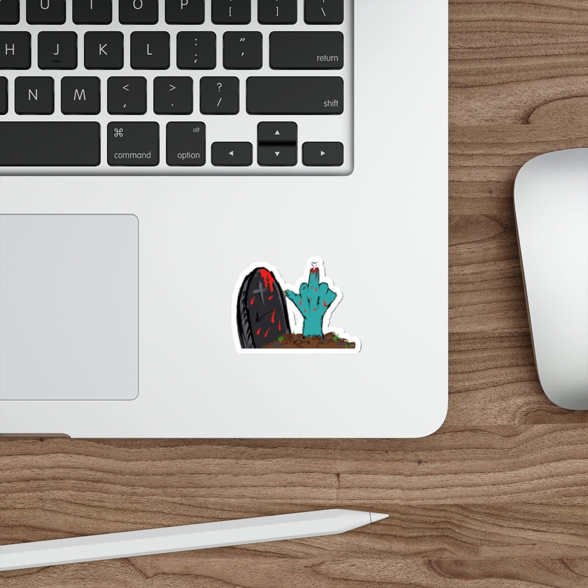 Flip 'em the Bone Die-Cut Stickers
