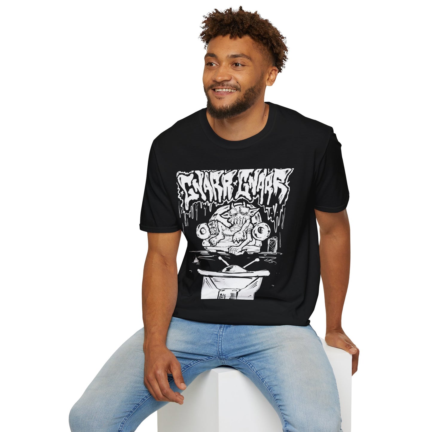 Monstro Couch Potato Unisex Softstyle T-Shirt