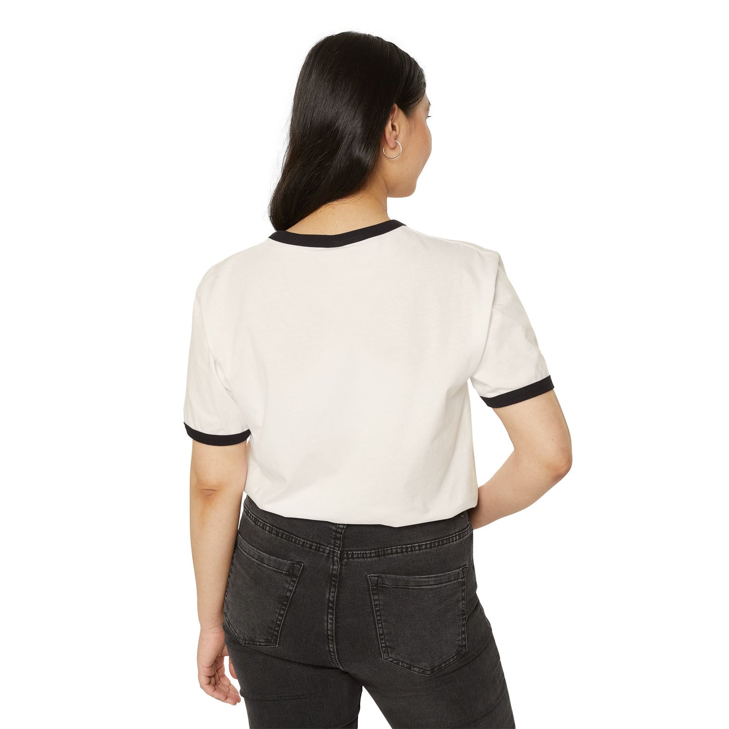 Alternative TV Graphic Ringer T-Shirt for Casual Style