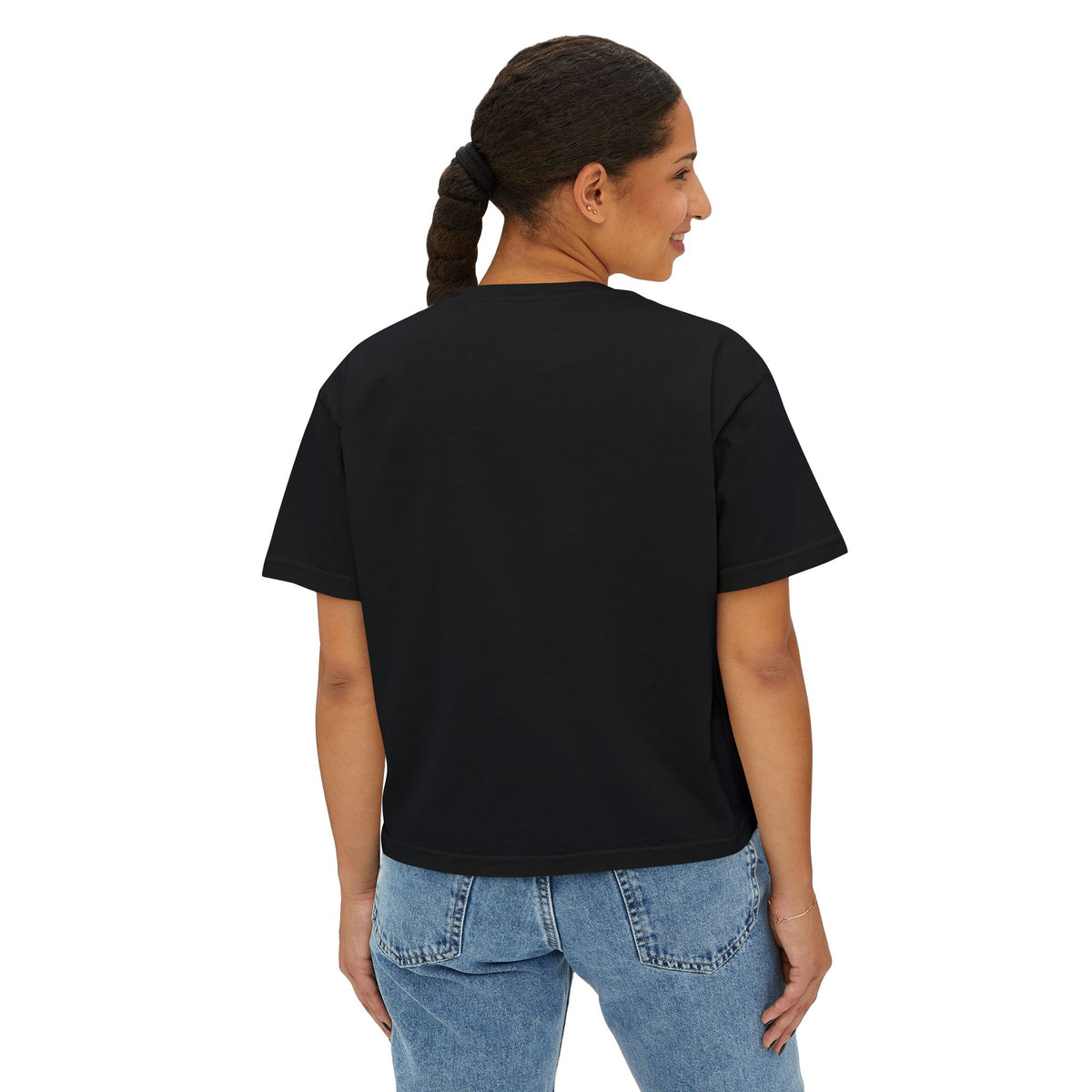 Weirdo Ghost Women's Boxy Tee — Vintage Horror Graphic Shirt
