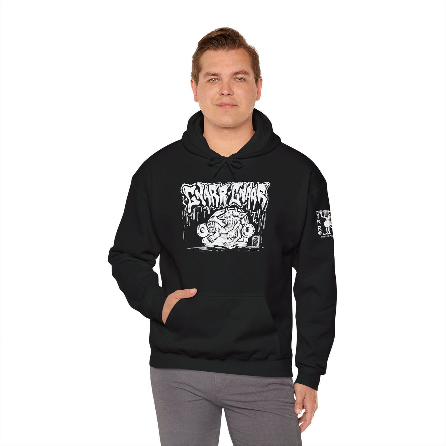 Monstro Couch Potato Unisex Heavy Blend™ Hooded Sweatshirt