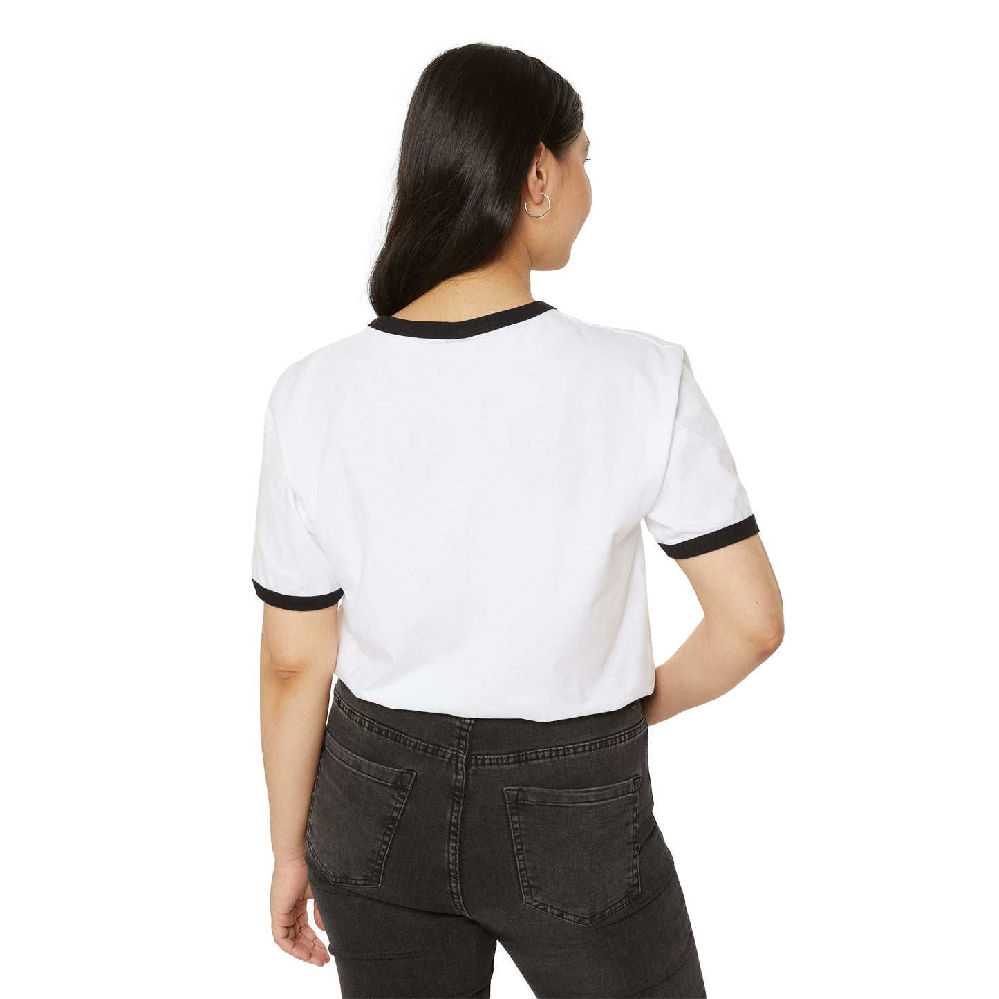 Alternative TV Graphic Ringer T-Shirt for Casual Style