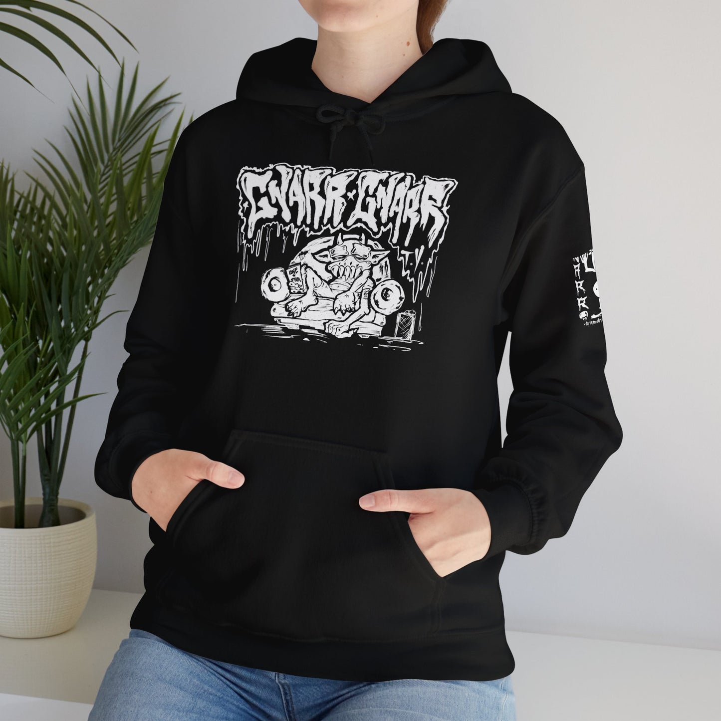 Monstro Couch Potato Unisex Heavy Blend™ Hooded Sweatshirt