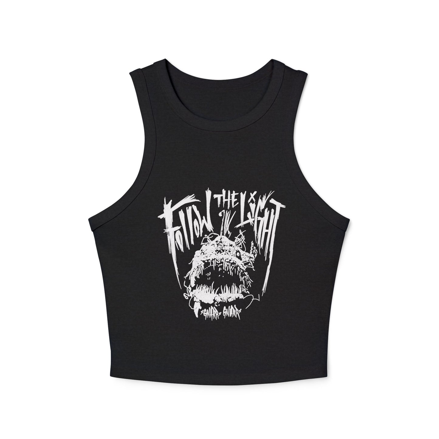Follow The Light Graphic Tank Top for Women - Edgy Summer Style