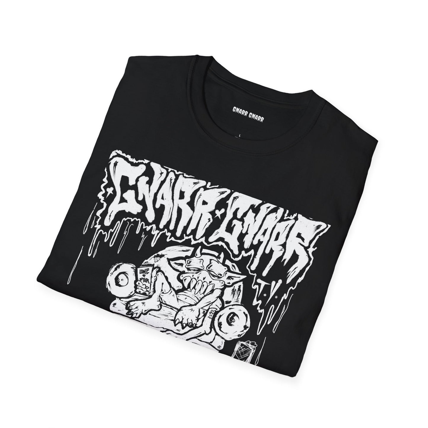 Monstro Couch Potato Unisex Softstyle T-Shirt