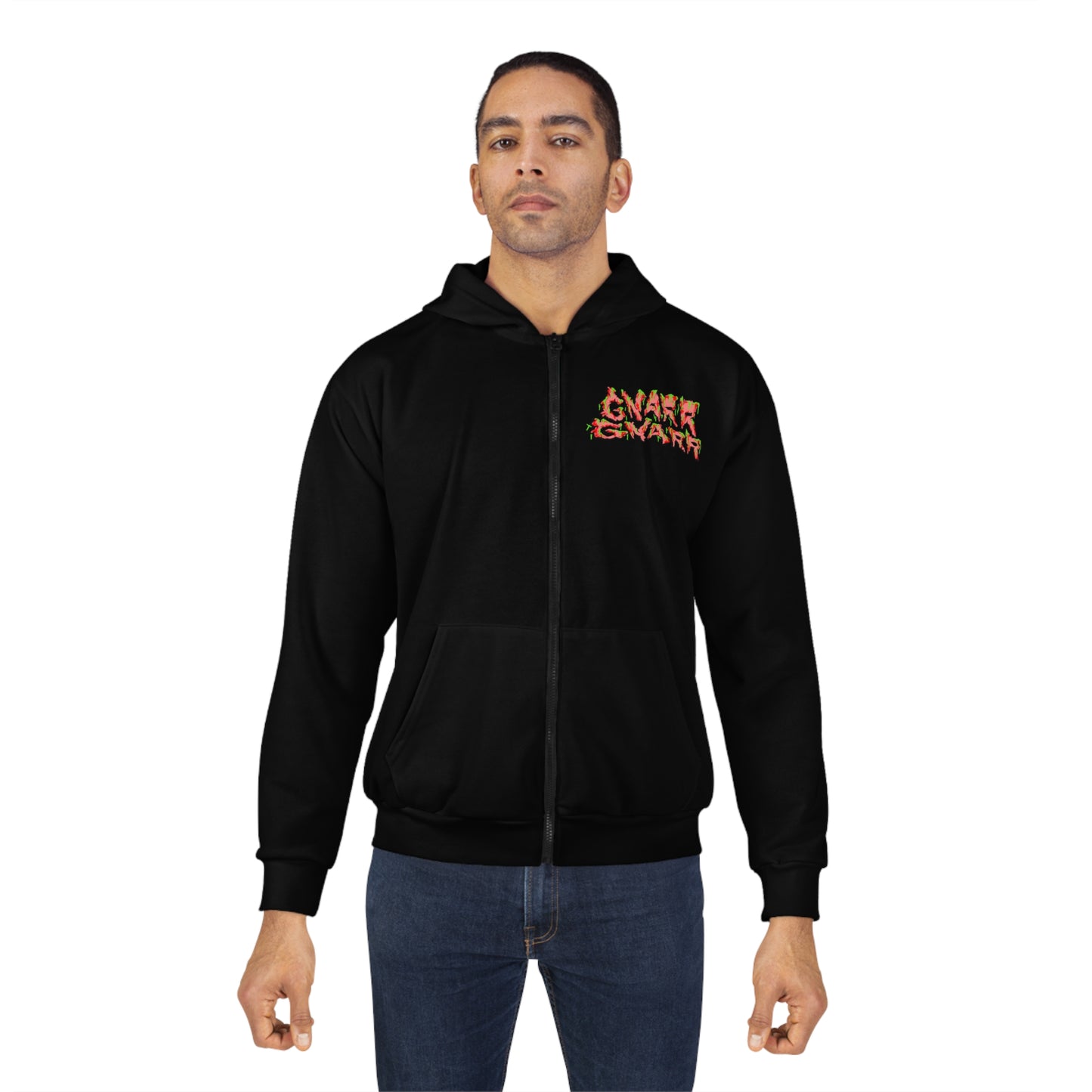 Cosmic George Unisex Zip Hoodie (AOP)
