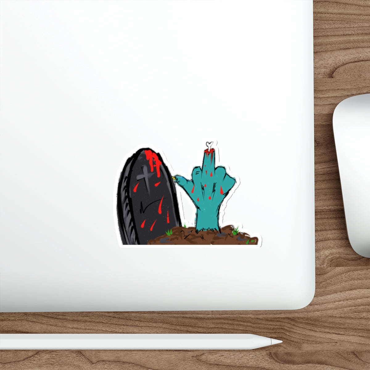 Flip 'em the Bone Die-Cut Stickers
