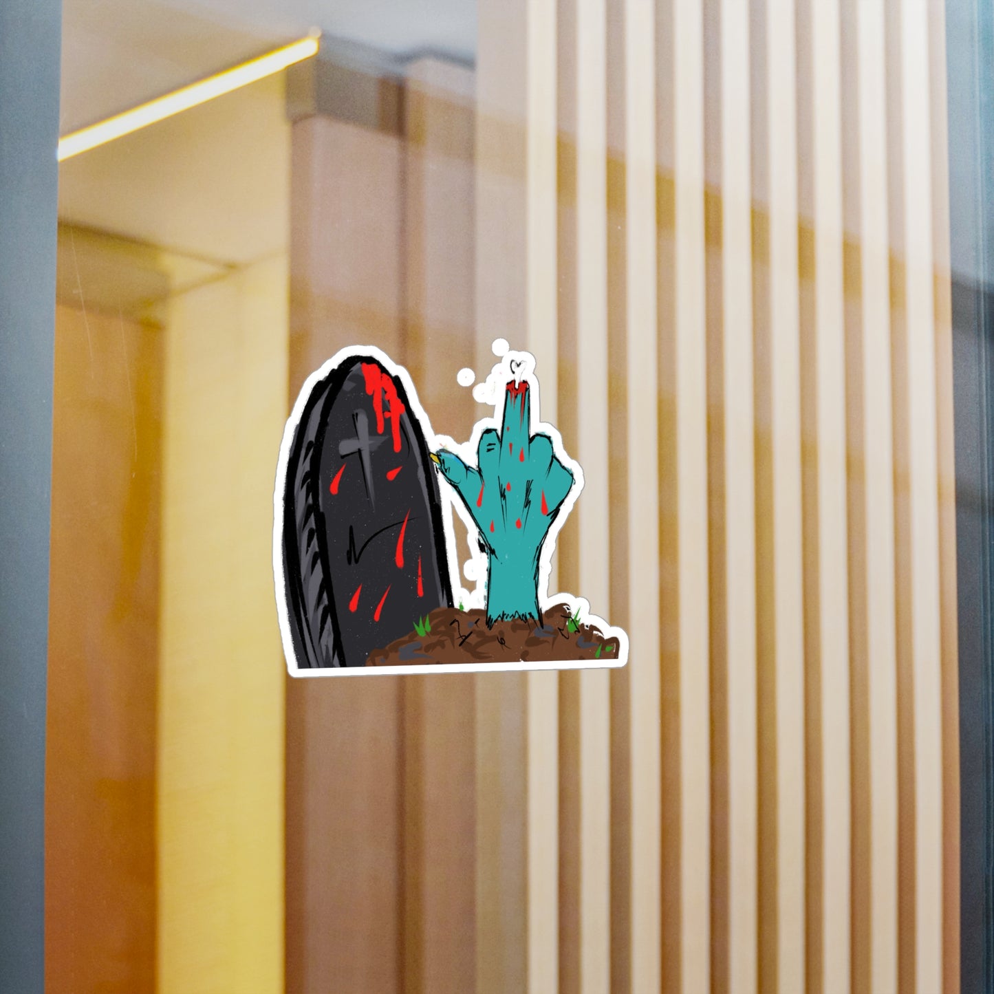 Flip 'em the Bone Kiss-Cut Vinyl Decals