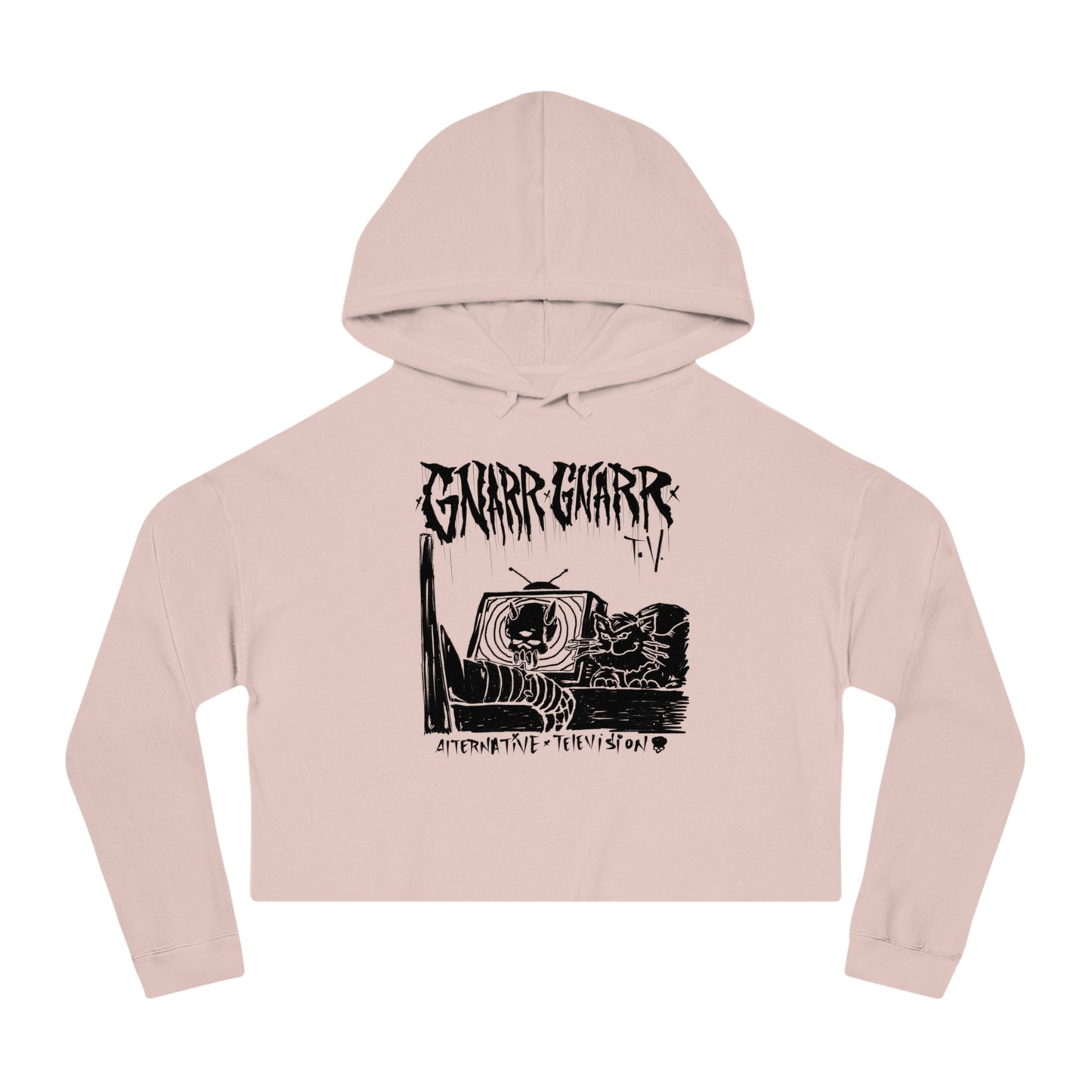 GNARR GNARR Gadget Women’s Cropped Hooded Sweatshirt