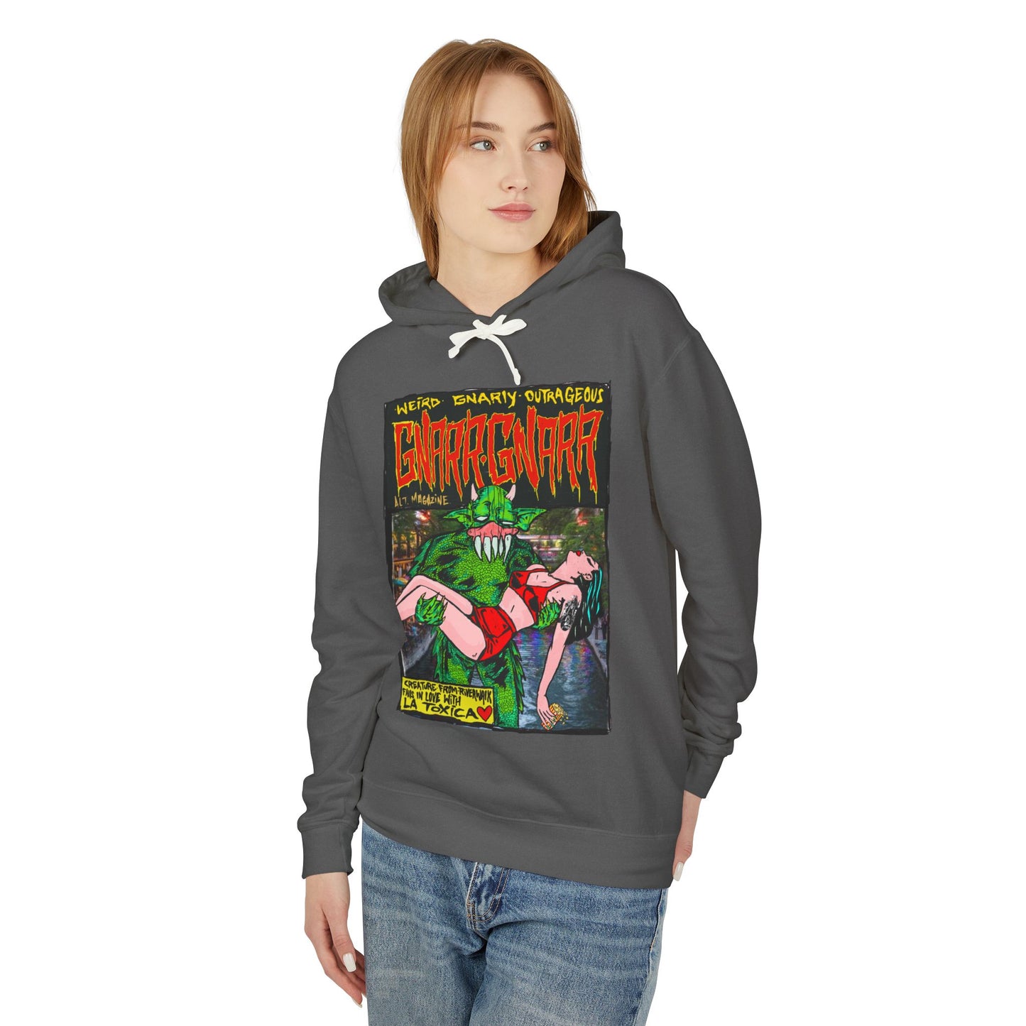 La Toxica Unisex Lightweight Hooded Sweatshirt