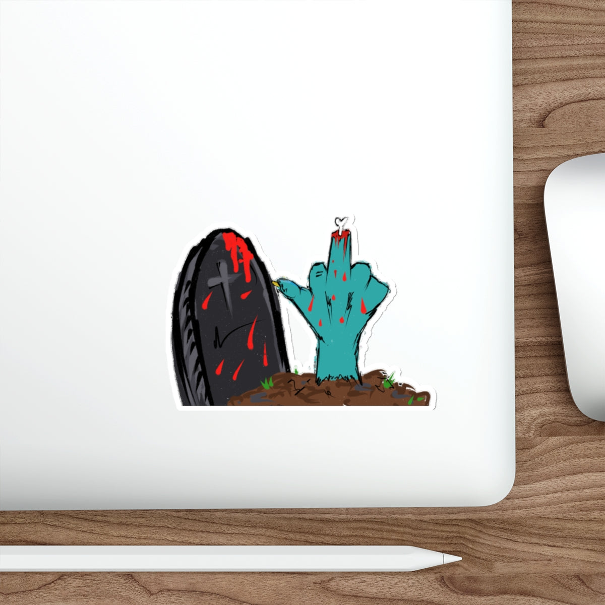 Flip 'em the Bone Die-Cut Stickers