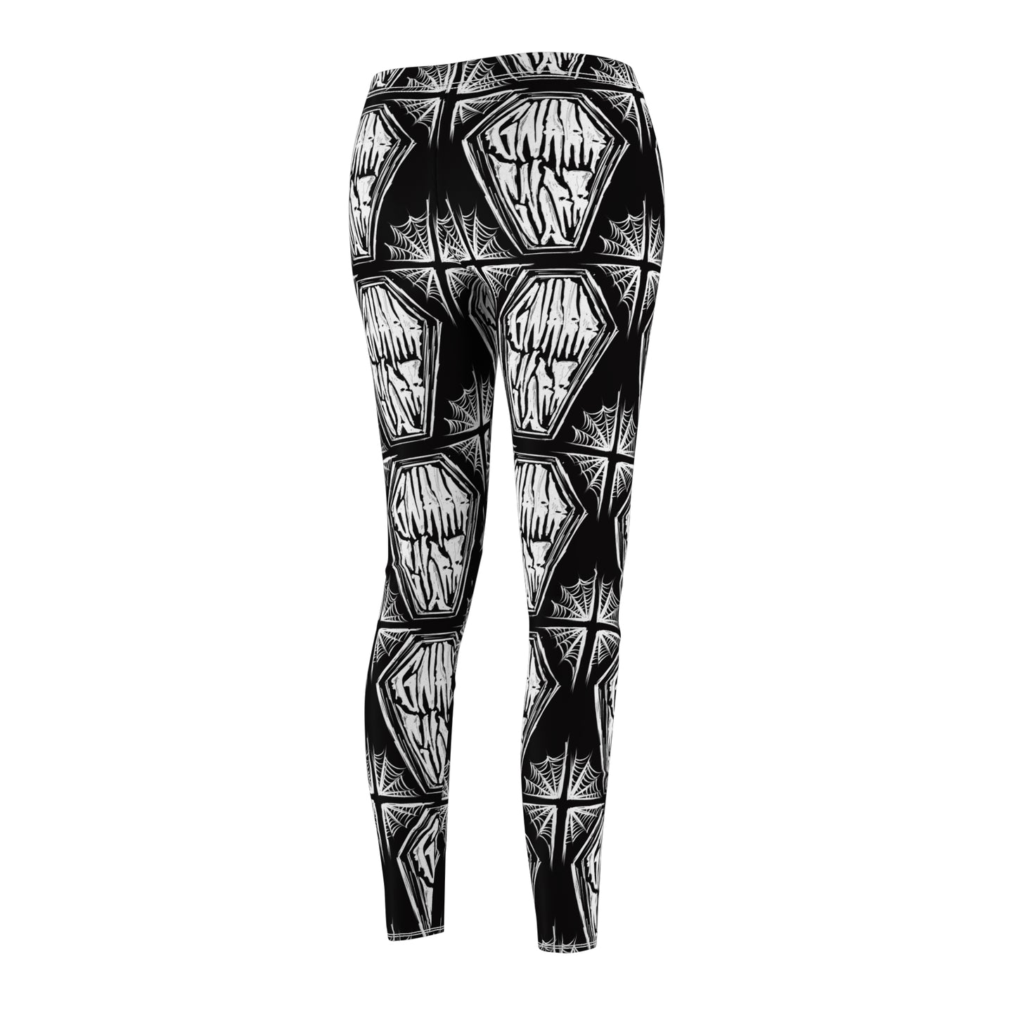 GNARR GNARR Coffin Women's Cut & Sew Casual Leggings (AOP)