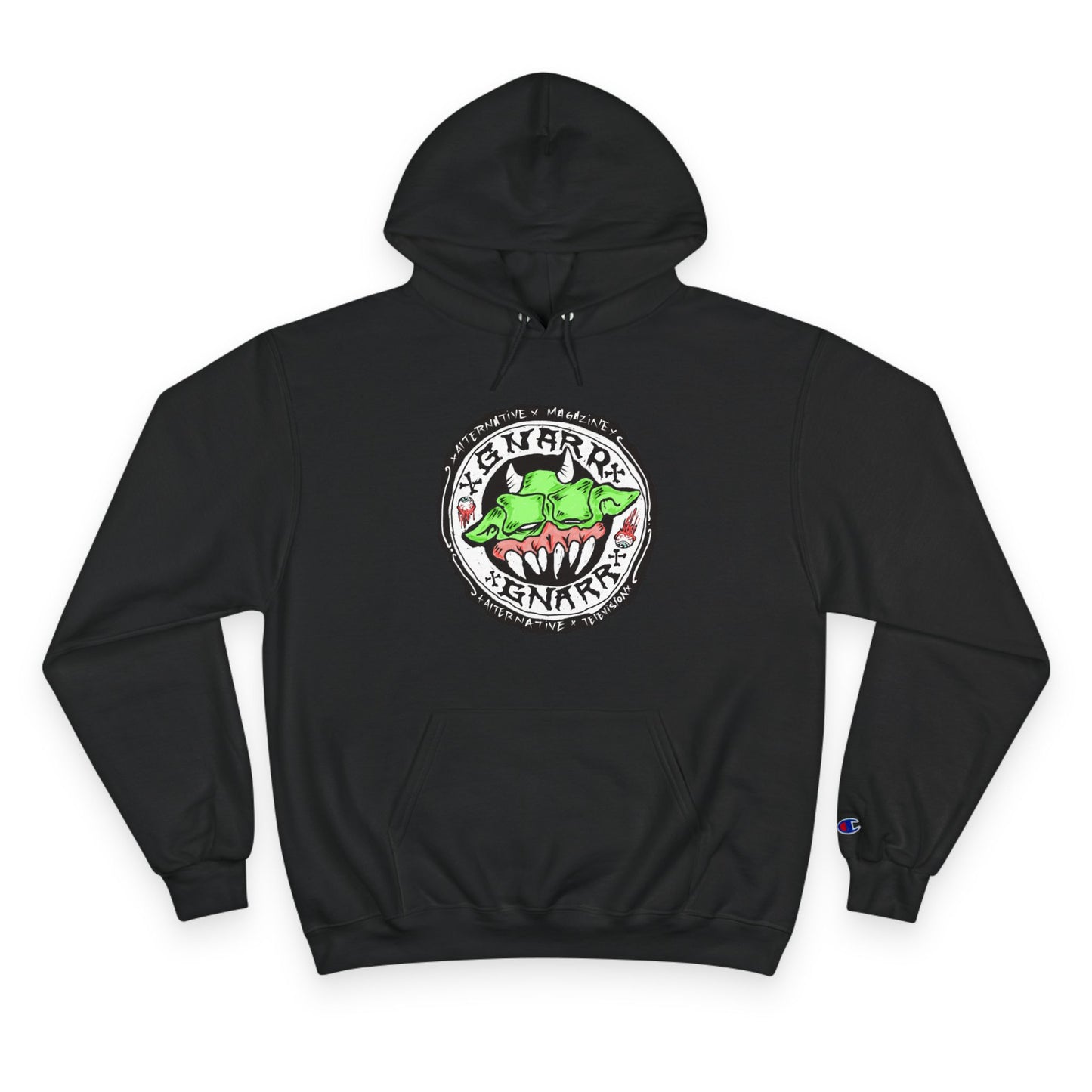 GNARR GNARR Monstro Logo Champion Hoodie