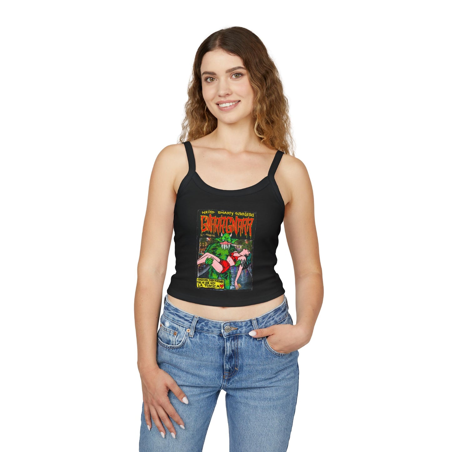 La Toxica Women's Spaghetti Strap Tank Top