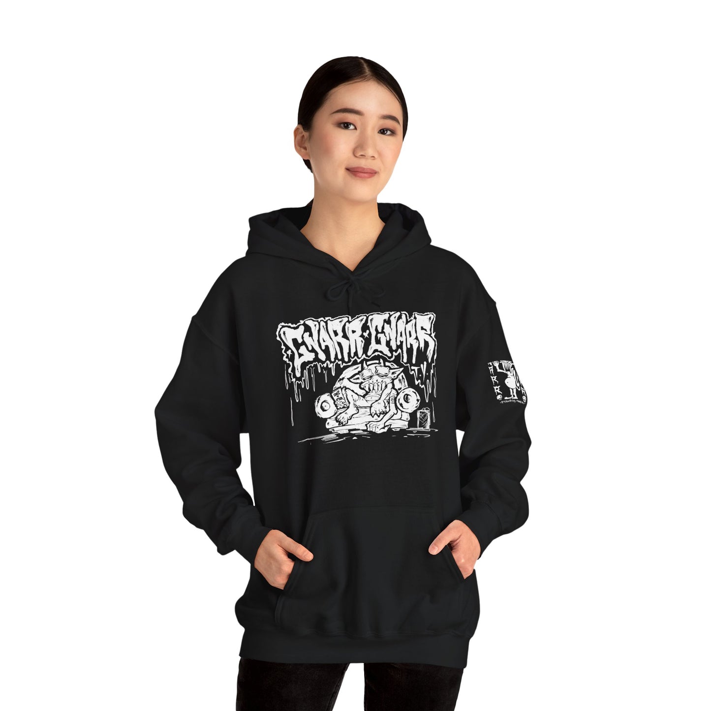 Monstro Couch Potato Unisex Heavy Blend™ Hooded Sweatshirt
