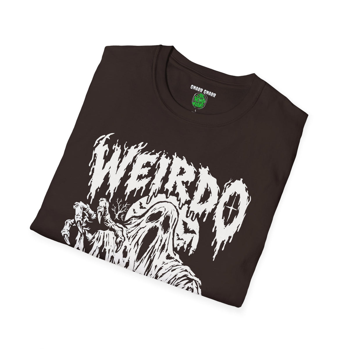 Weirdo Ghost T-Shirt — Horror Graphic Tee for Alternative Style & Halloween