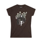 Matanme Porque Me Muero Fun Halloween Women's Softstyle Tee, Skeleton Band Shirt, Music Lover Gift, Spooky Season Tee, Unique Graphic T-Shirt
