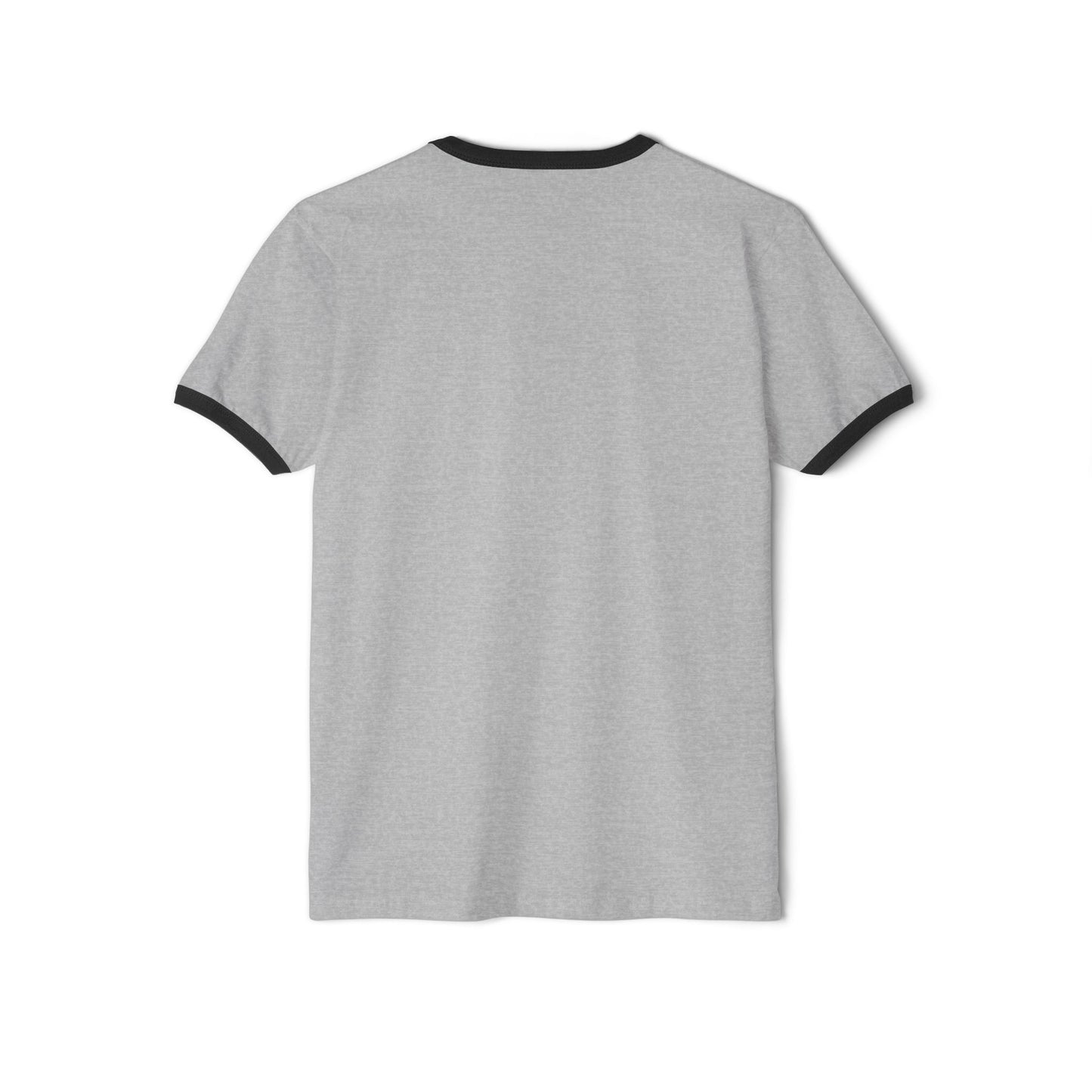 Ringer T-Shirt — "Gnarr Gnarr TV: Watch Now!!" Skull Retro Graphic