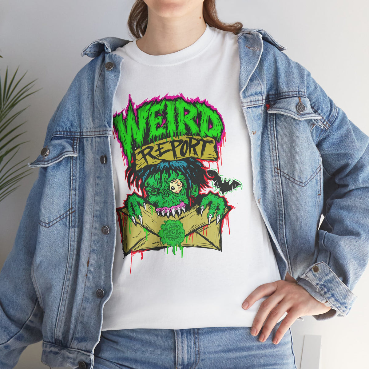 Weird Return Monster T-Shirt — Retro Horror Mailroom Graphic Tee