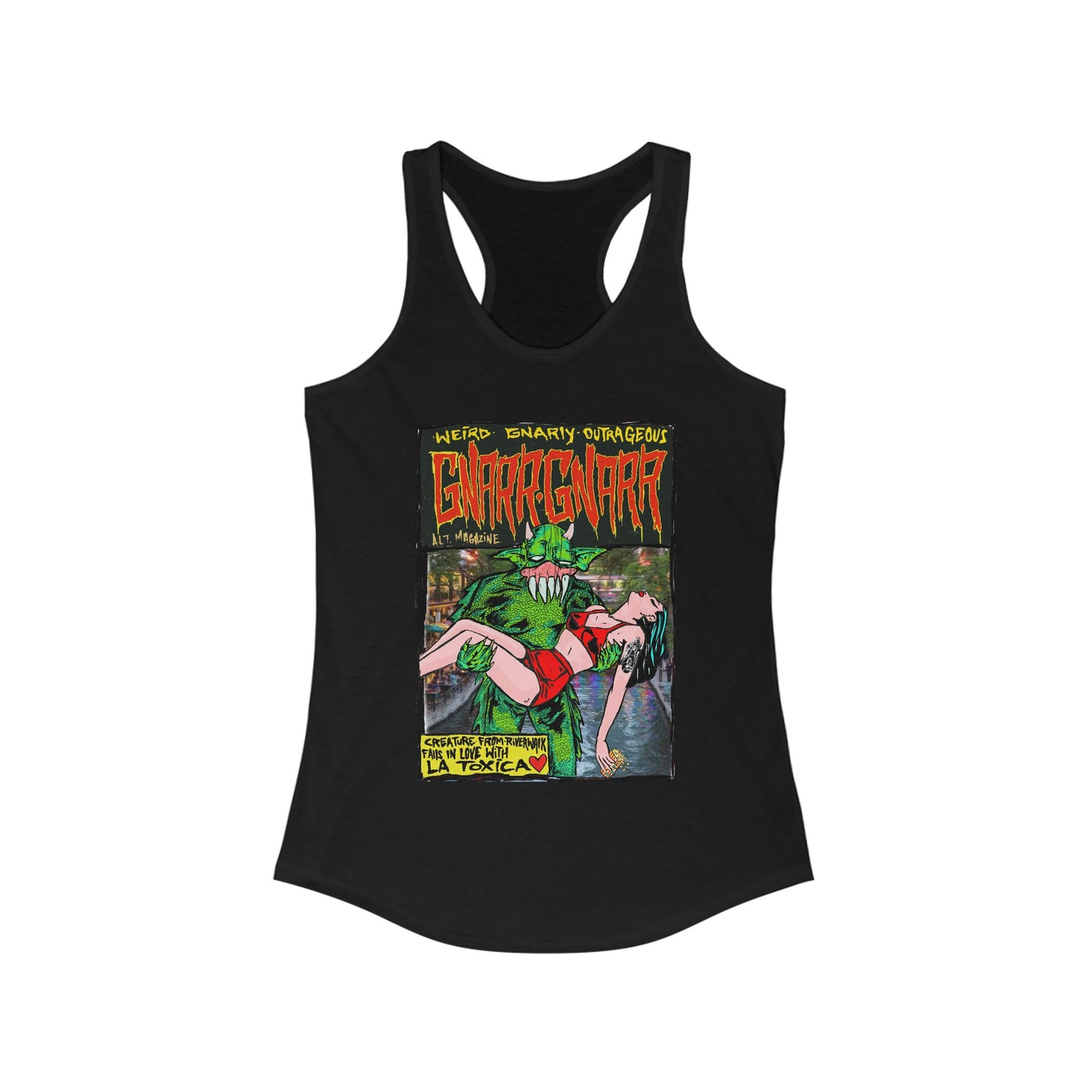 La Toxica Women's Ideal Racerback Tank