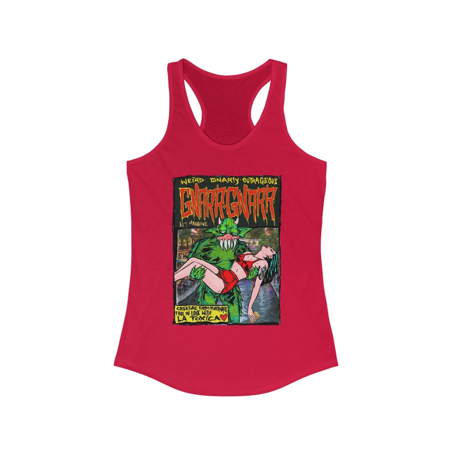 La Toxica Women's Ideal Racerback Tank