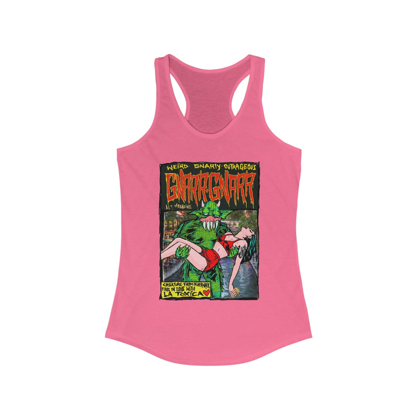 La Toxica Women's Ideal Racerback Tank