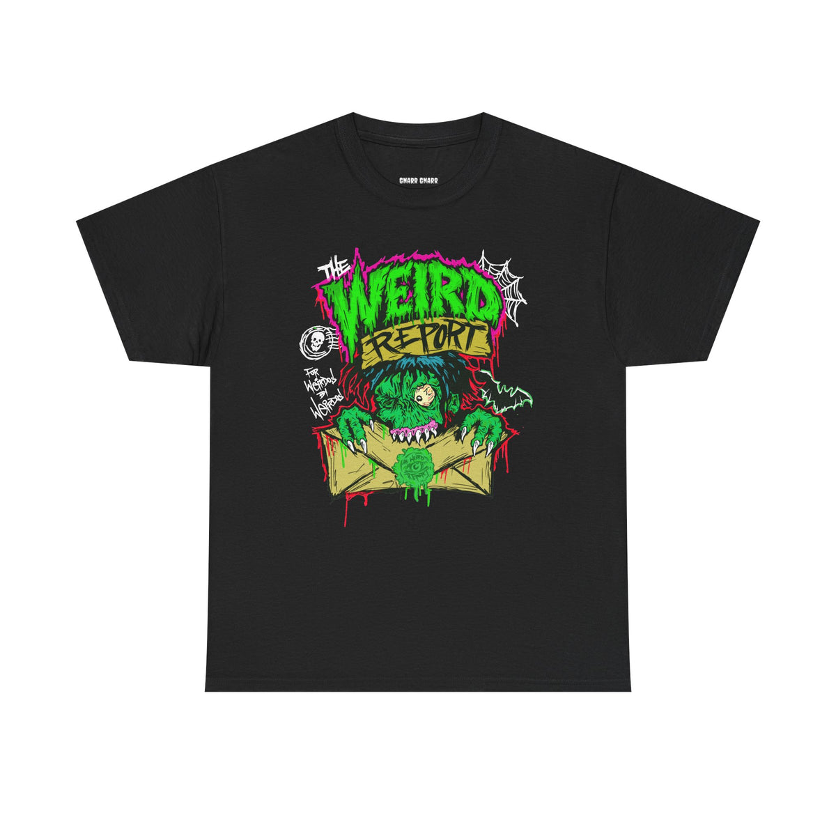 Weird Return Monster T-Shirt — Retro Horror Mailroom Graphic Tee