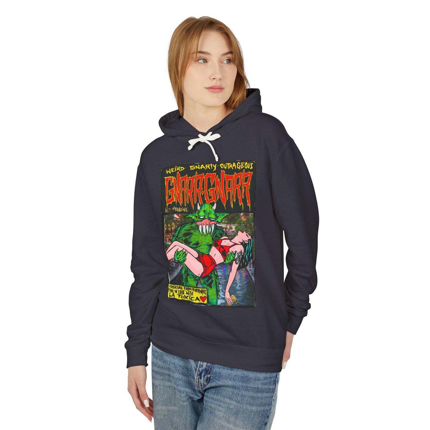 La Toxica Unisex Lightweight Hooded Sweatshirt