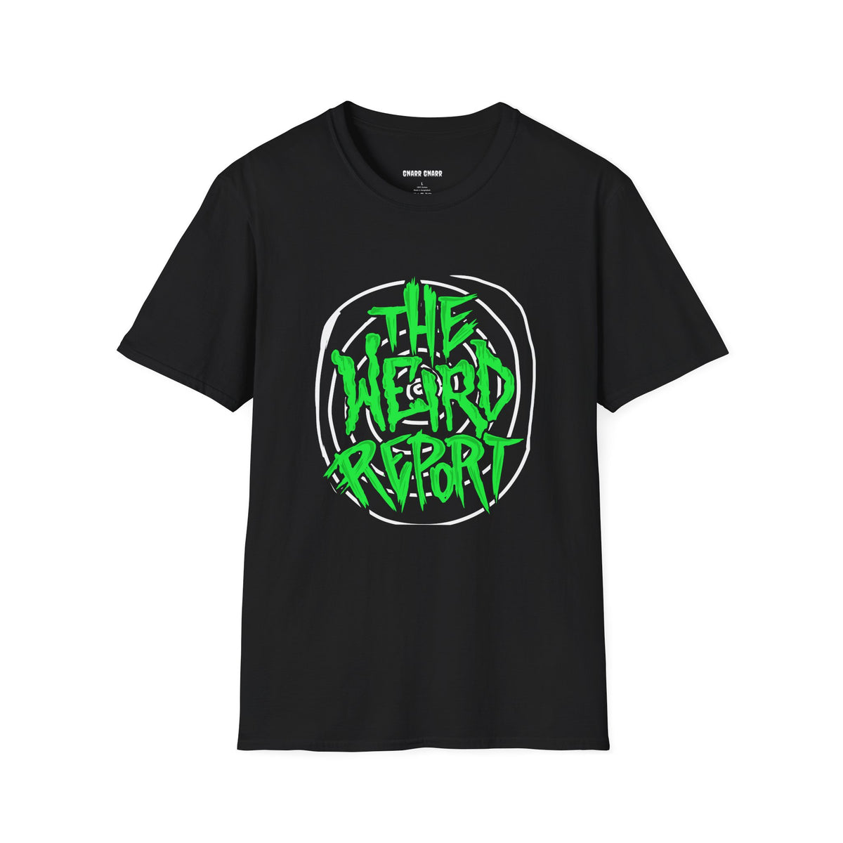The Weird Report Neon Graffiti Tee