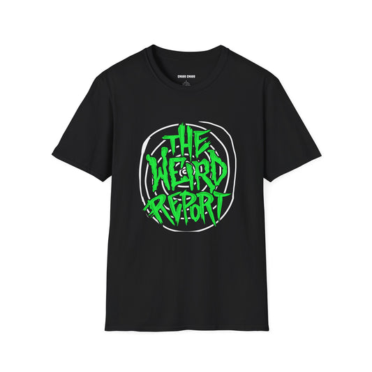 The Weird Report Neon Graffiti Tee