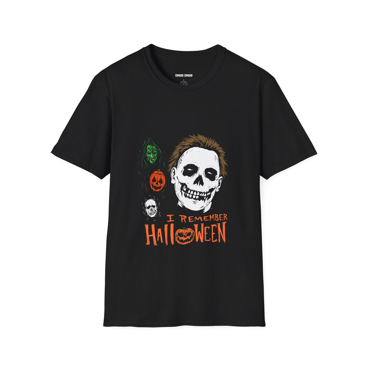 I Remember Halloween Skull Punk Rock T-Shirt