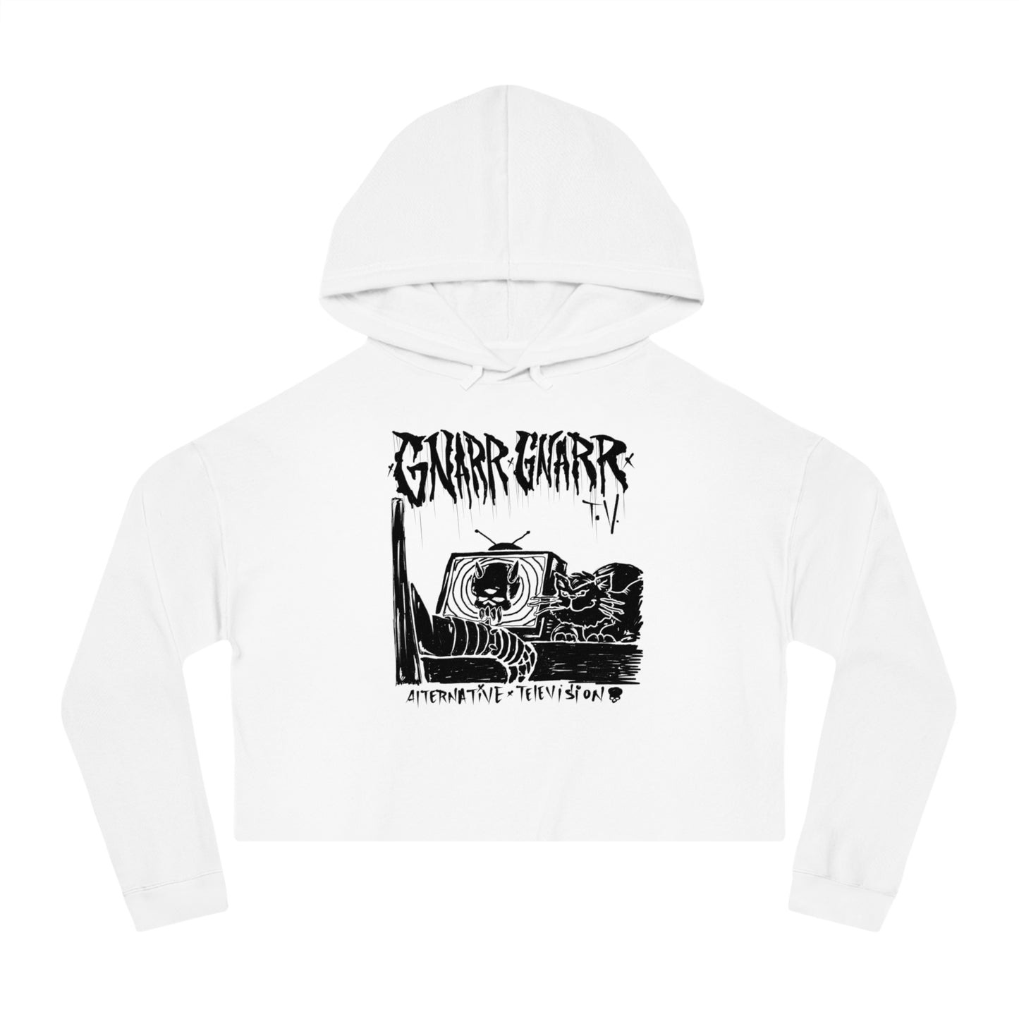 GNARR GNARR Gadget Women’s Cropped Hooded Sweatshirt