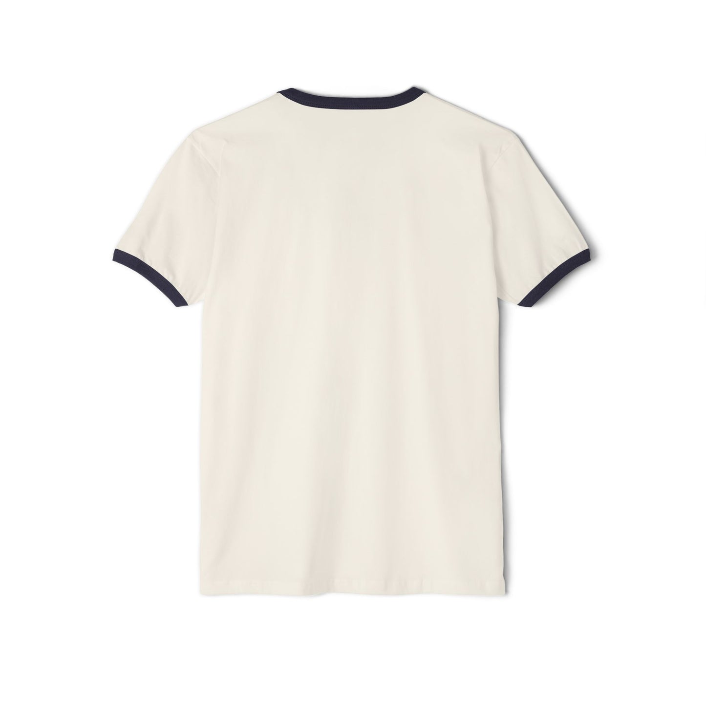 Ringer T-Shirt — "Gnarr Gnarr TV: Watch Now!!" Skull Retro Graphic