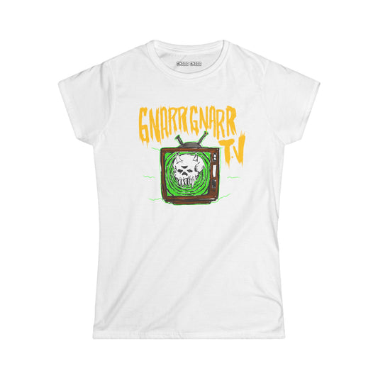 GNARR GNARR TV Graphic Women's Tee