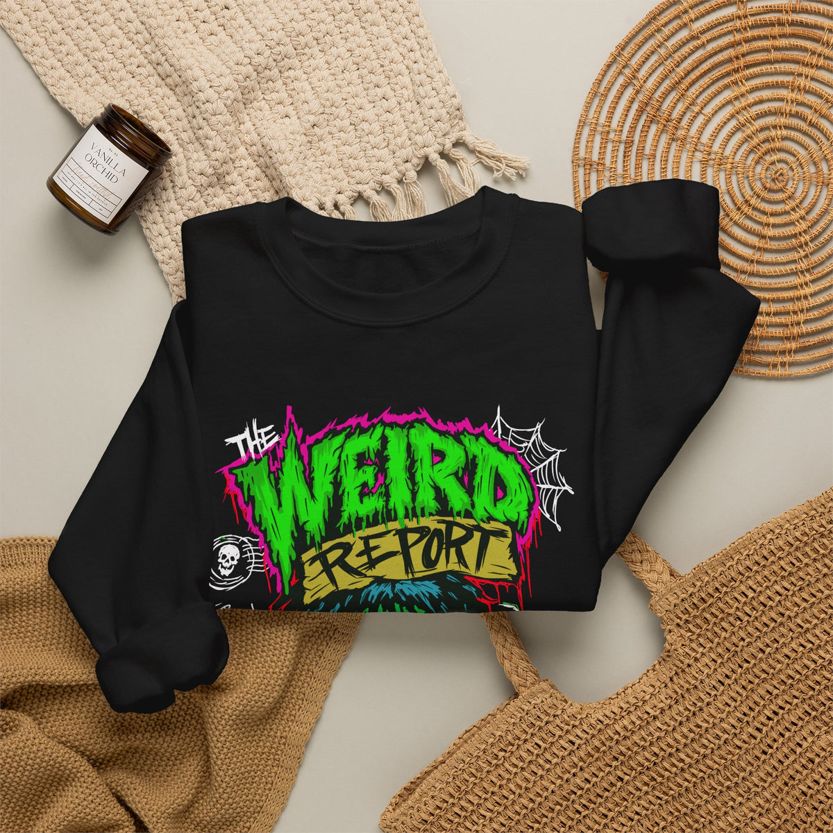 Weird Report Monster Crewneck Sweatshirt
