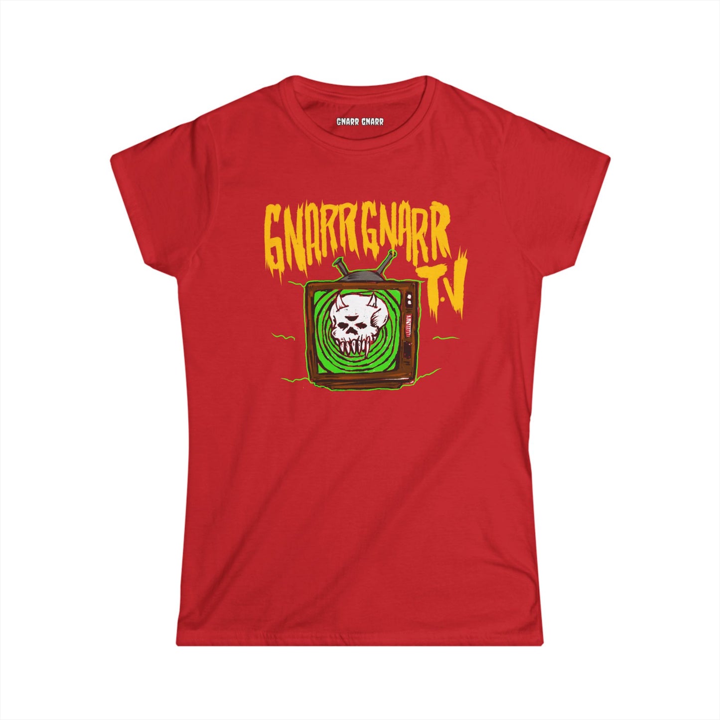 GNARR GNARR TV Graphic Women's Tee